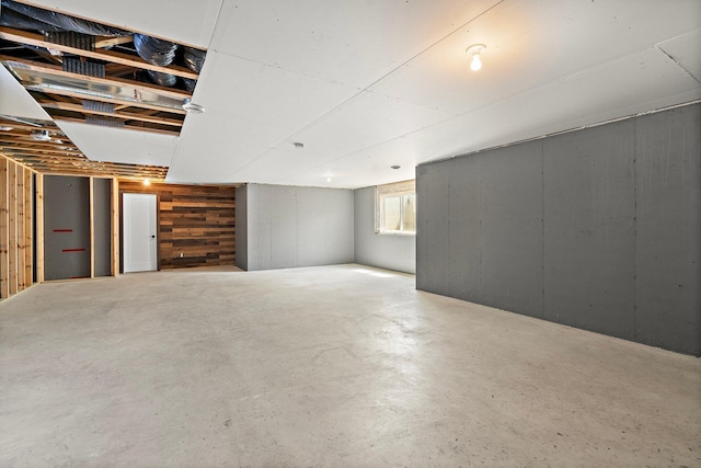 15827 Ethan Trl N, Hugo, MN 55038 - basement with wooden walls
