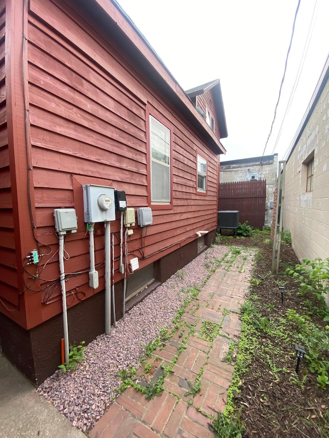 8 Dayton Ave SE, Wadena, MN 56482 - view of side of home with central AC unit