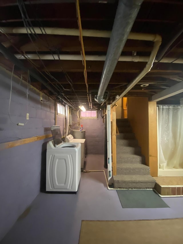 8 Dayton Ave SE, Wadena, MN 56482 - below grade area with stairway