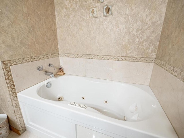 18241 Dahlia St NW, Oak Grove, MN 55011 - bathroom with a jetted tub
