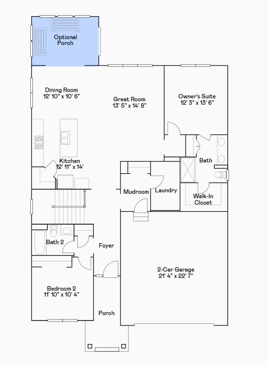 20119 68th Pl, Corcoran, MN 55340 - view of property floor plan