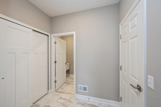 20119 68th Pl, Corcoran, MN 55340 - unfurnished bedroom with light marble finish floors and a closet