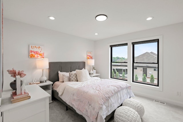 9743 Frontier Ln, Lakeville, MN 55044 - bedroom with light colored carpet and recessed lighting