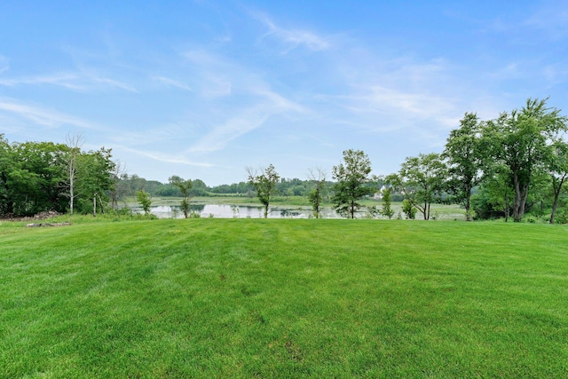 9743 Frontier Ln, Lakeville, MN 55044 - view of green lawn featuring a water view