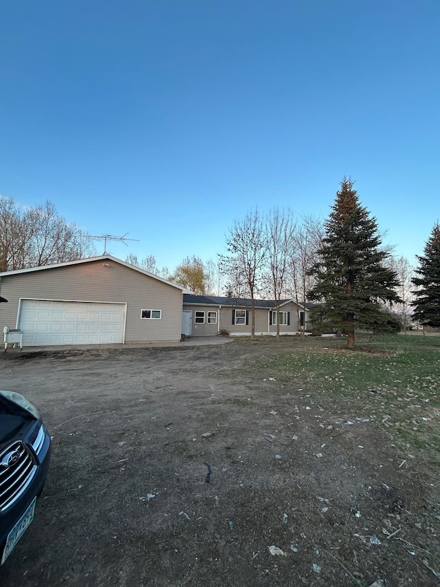 12183 120th St, Milo Twp, MN 56353 - single story home featuring a detached garage