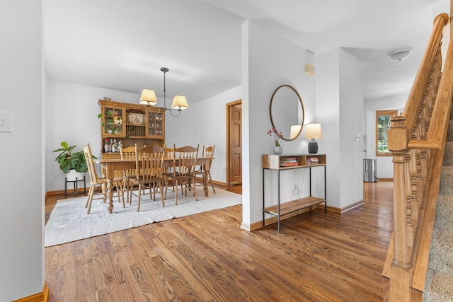 13870 Daphne Ln, Rosemount, MN 55068 - dining area with wood finished floors and baseboards
