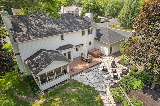 13870 Daphne Ln, Rosemount, MN 55068 - view from above of property