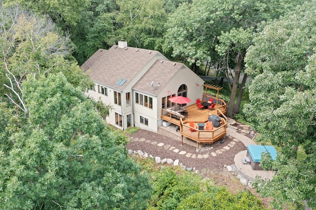 8440 Delaney Ct, Inver Grove Heights, MN 55076 - view from above of property