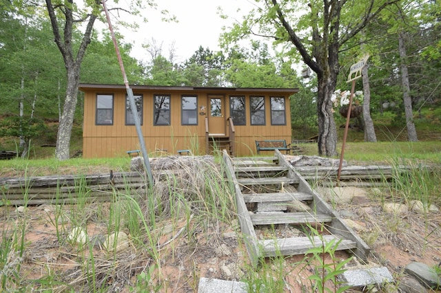 3777 Deer Lake Dr, Danbury, WI 54830 - view of front of house