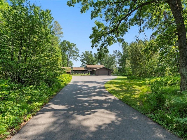 15473 Wilderness Trl, Crosslake, MN 56442 - obstructed view of property featuring a garage and driveway