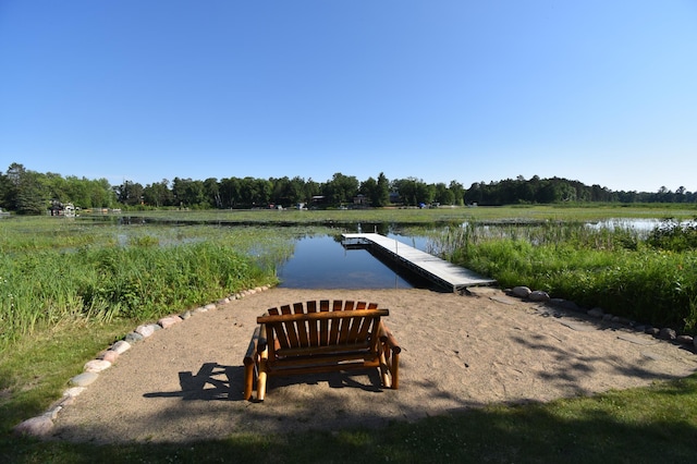 15473 Wilderness Trl, Crosslake, MN 56442 - dock with a water view