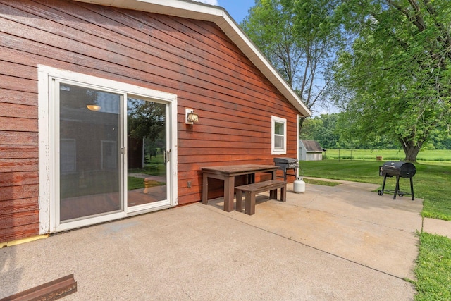 9351 Ermine Blvd NW, Ramsey, MN 55303 - view of patio / terrace featuring grilling area