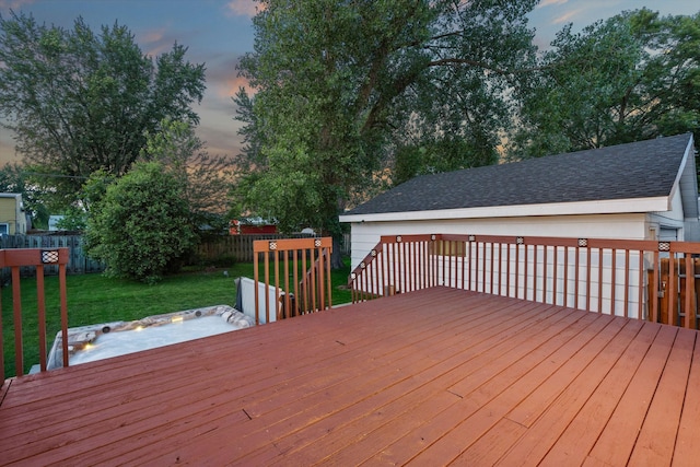 2101 6th Ave NE, Austin, MN 55912 - view of wooden terrace