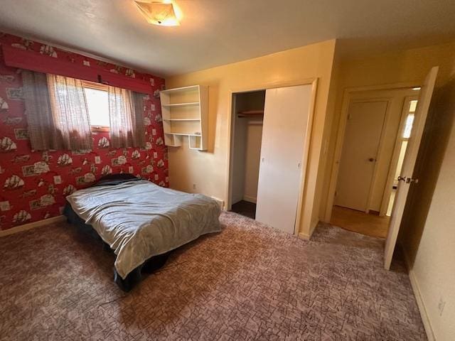 21 Glen Cir, Babbitt, MN 55706 - bedroom with a closet and carpet floors