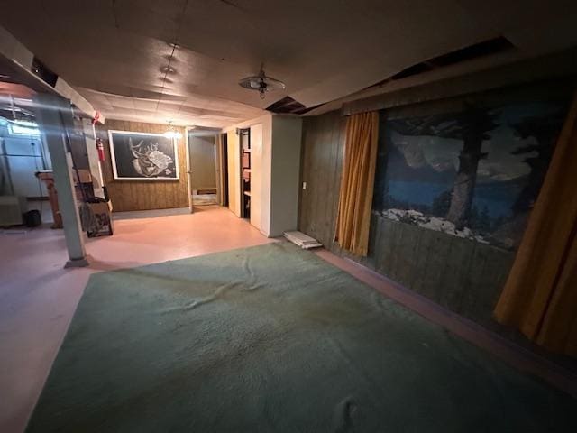 21 Glen Cir, Babbitt, MN 55706 - view of unfinished basement