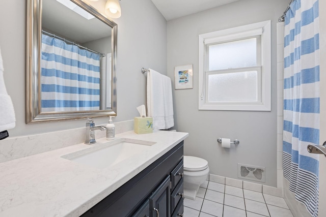 4450 Forest Lake Lndg, Orono, MN 55364 - full bath with vanity and tile patterned floors