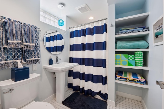 4450 Forest Lake Lndg, Orono, MN 55364 - bathroom featuring toilet and a shower with curtain