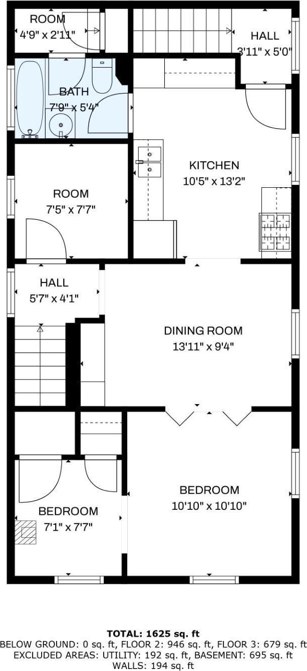 774 Capitol Hts, Saint Paul, MN 55103 - view of floor plan / room layout