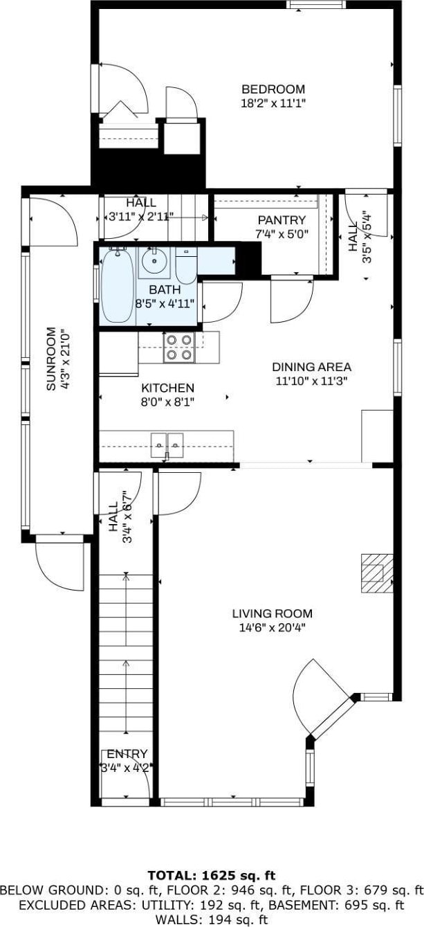 774 Capitol Hts, Saint Paul, MN 55103 - view of floor plan / room layout