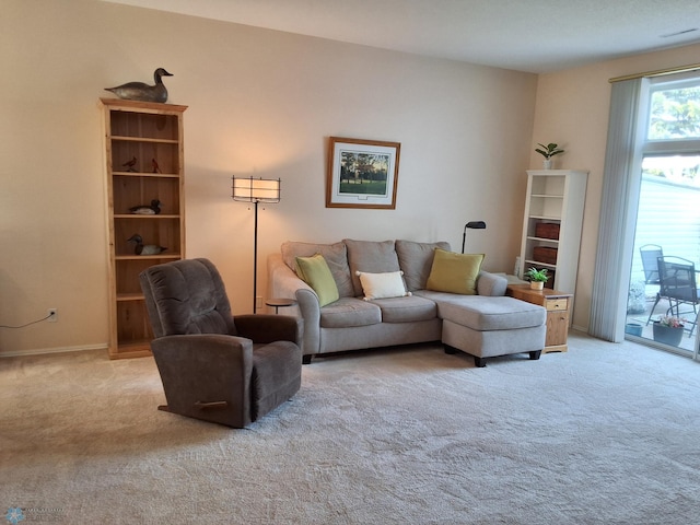 3307 38th St S, Moorhead, MN 56560 - living room featuring light carpet