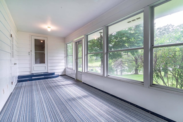 2814 Lakeview Dr, Fergus Falls, MN 56537 - view of unfurnished sunroom