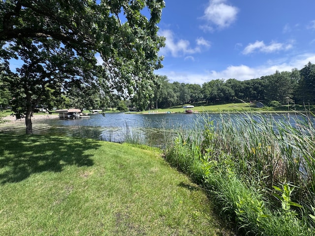2814 Lakeview Dr, Fergus Falls, MN 56537 - water view featuring a forest