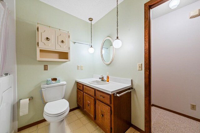 635 5th St, Windom, MN 56101 - bathroom featuring vanity and tile patterned floors
