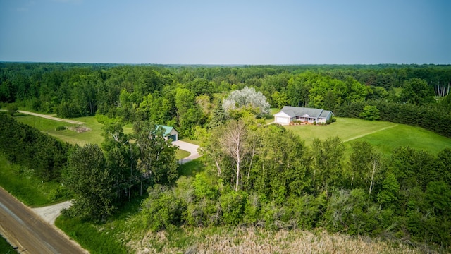 22152 Polaris Rd NW, Puposky, MN 56667 - view of subject property with a heavily wooded area