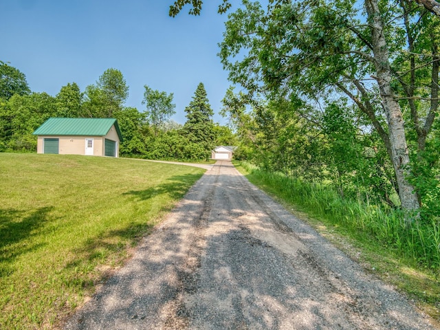 22152 Polaris Rd NW, Puposky, MN 56667 - view of dirt / gravel road with a view of trees