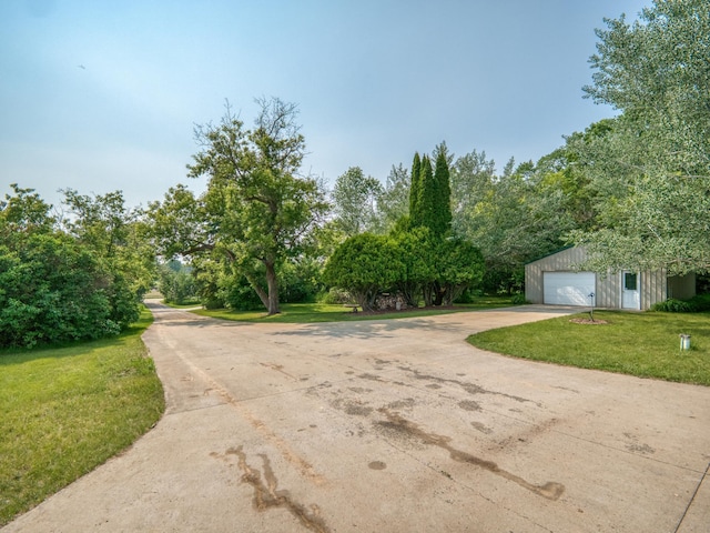 22152 Polaris Rd NW, Puposky, MN 56667 - view of concrete driveway