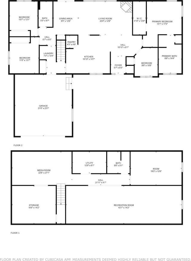 22152 Polaris Rd NW, Puposky, MN 56667 - view of room layout