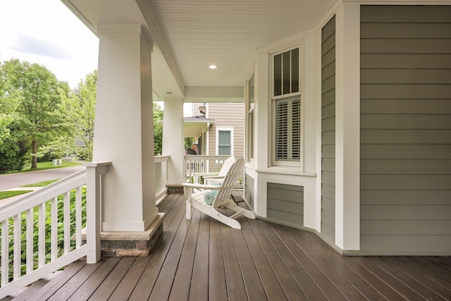 3543 Eben Way, Stillwater, MN 55082 - view of wooden porch