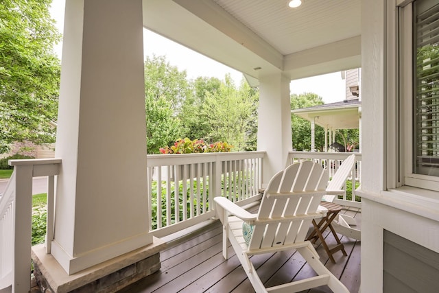 3543 Eben Way, Stillwater, MN 55082 - view of wooden deck