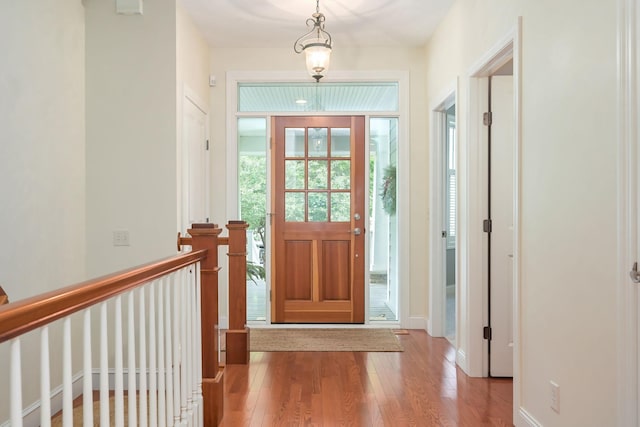 3543 Eben Way, Stillwater, MN 55082 - entryway with wood finished floors and baseboards