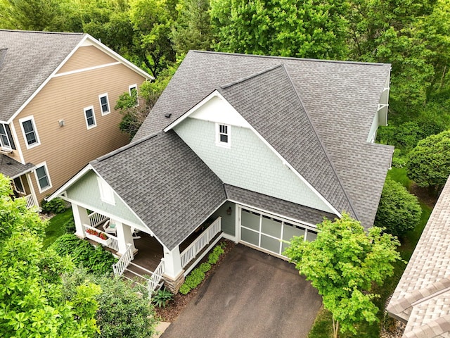 3543 Eben Way, Stillwater, MN 55082 - view from above of property