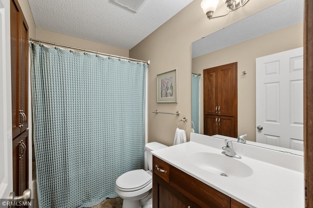 5261 Fenson Ct N, Hugo, MN 55038 - bathroom featuring vanity and a textured ceiling