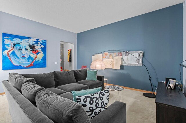 2650 University Ave W Unit 1, Saint Paul, MN 55114 - living area with carpet and baseboards