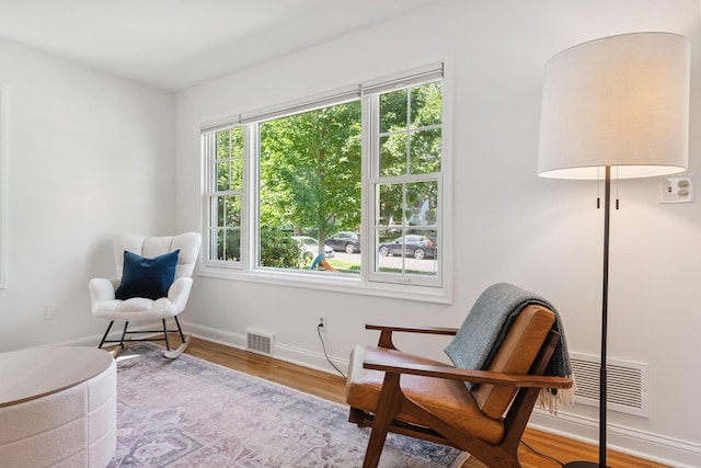 5605 Logan Ave S, Minneapolis, MN 55419 - sitting room with wood finished floors and baseboards
