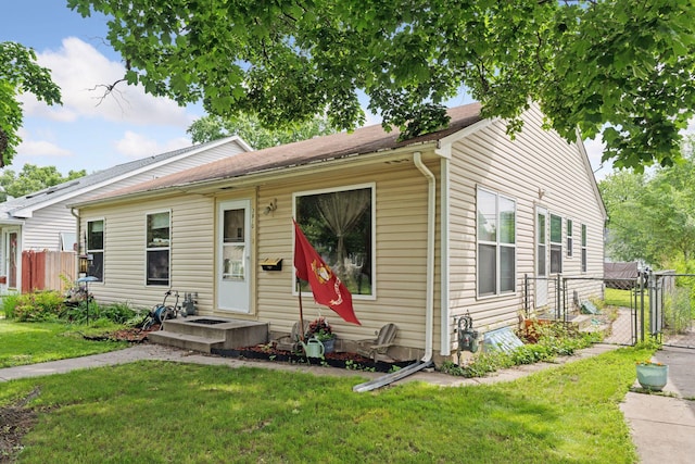 3810 Regent Ave N, Robbinsdale, MN 55422 - view of front of property featuring a gate