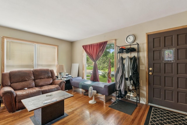 3810 Regent Ave N, Robbinsdale, MN 55422 - living area with light wood-style floors