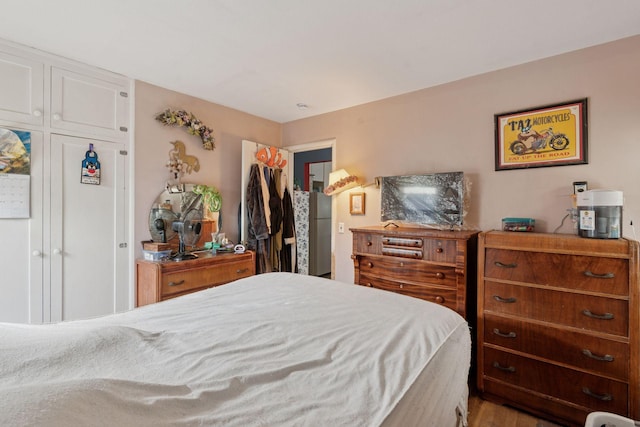 3810 Regent Ave N, Robbinsdale, MN 55422 - bedroom with wood finished floors