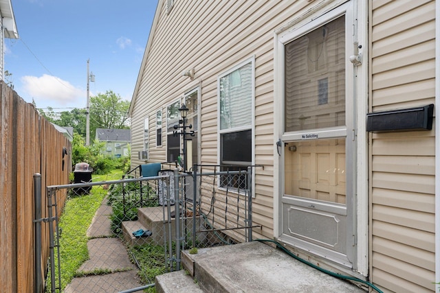 3810 Regent Ave N, Robbinsdale, MN 55422 - entrance to property featuring a gate