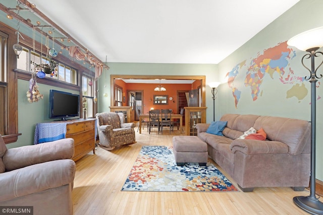 5116 28th Ave S, Minneapolis, MN 55417 - living area with hardwood / wood-style floors