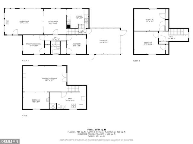 5116 28th Ave S, Minneapolis, MN 55417 - property floor plan