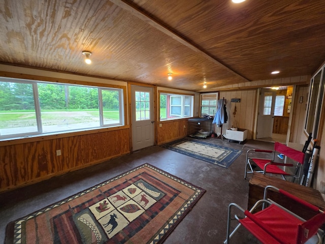 35163 Rose Lake Dr, Frazee, MN 56544 - view of sunroom / solarium
