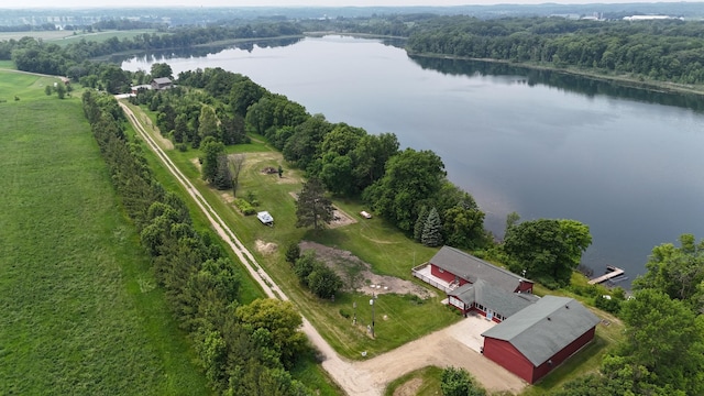 35163 Rose Lake Dr, Frazee, MN 56544 - aerial view of a large body of water
