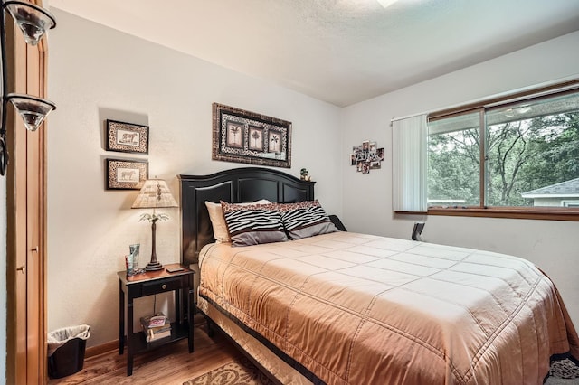2226 S Ave E, North Saint Paul, MN 55109 - bedroom with wood finished floors and baseboards