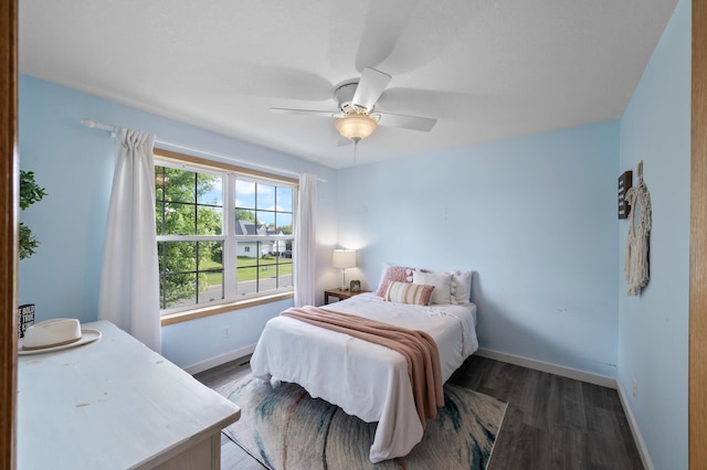 12864 Fondant Trl N, Hugo, MN 55038 - bedroom featuring wood finished floors and ceiling fan