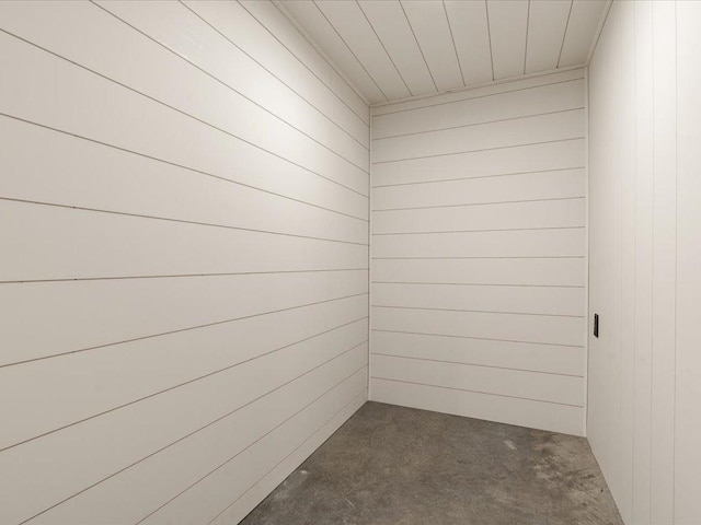 29126 County Road 3, Merrifield, MN 56465 - carpeted empty room featuring wooden walls