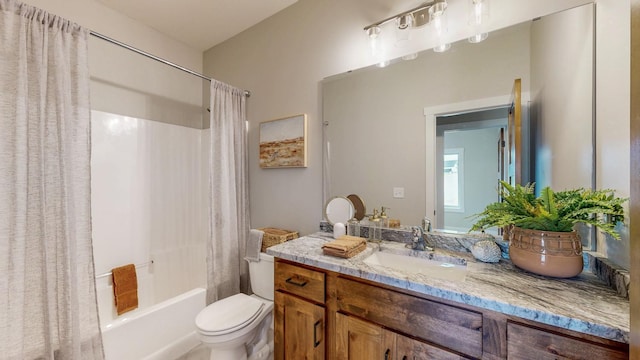 509 Golfview Ave, Zumbrota, MN 55992 - full bathroom with vanity and shower / bath combination with curtain